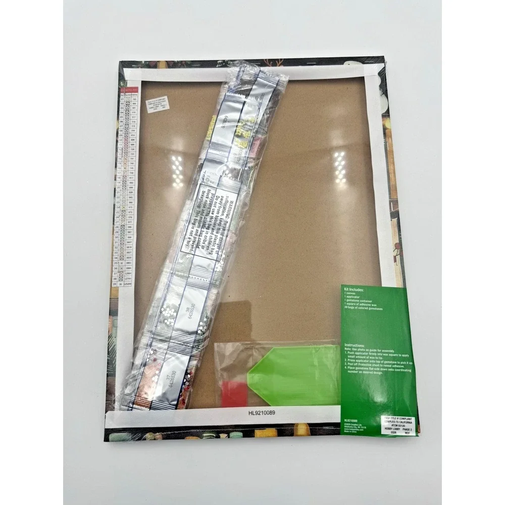 NEW Creative Life Christmas Craft Diamond Painting Kit – Complete Craft Set